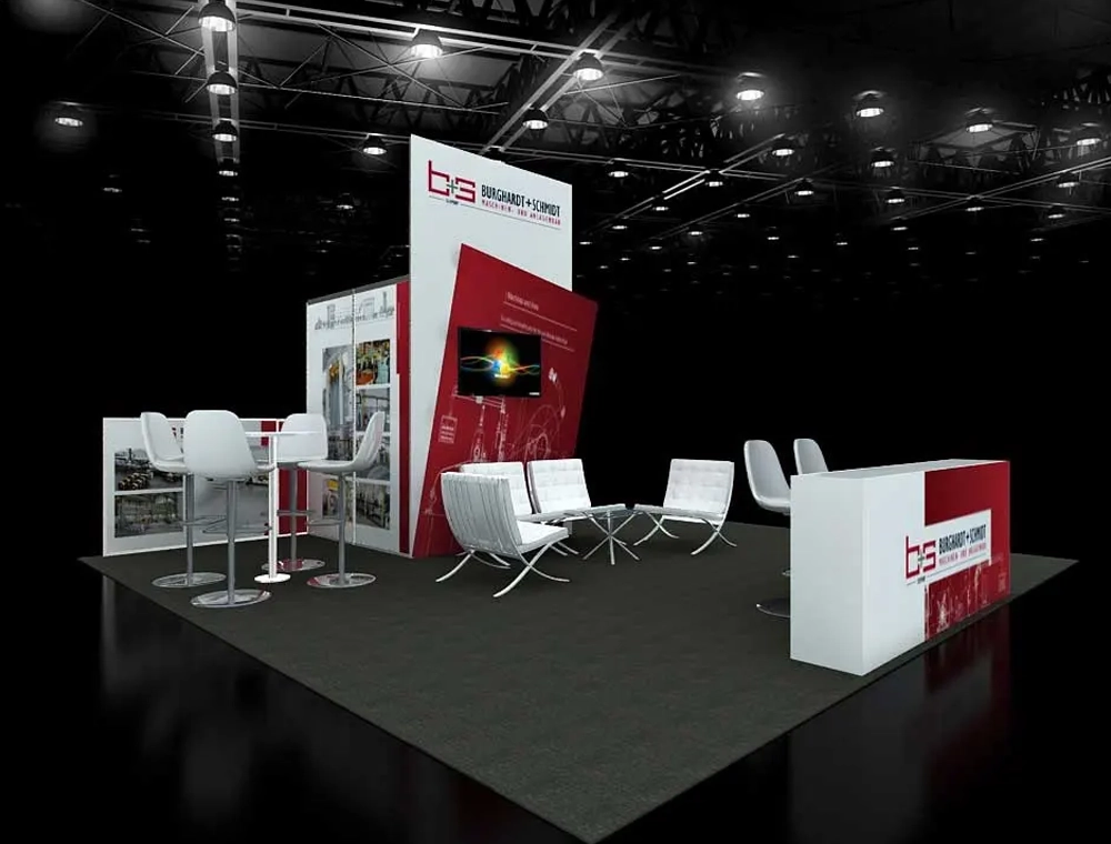 20x20 exhibit booth